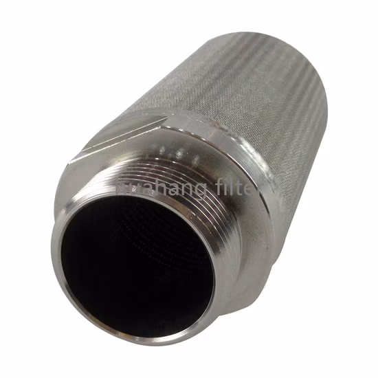 kundenspezifisch akzeptieren Filterelement aus gesintertem Metallgewebe aus Edelstahl 304 316 mit 100 Mikron